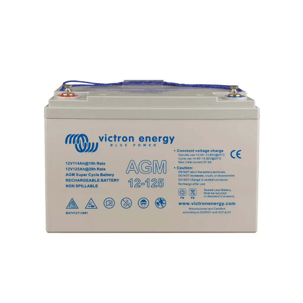 Batterie 12V/125Ah AGM Super Cycle Batt. (M8)