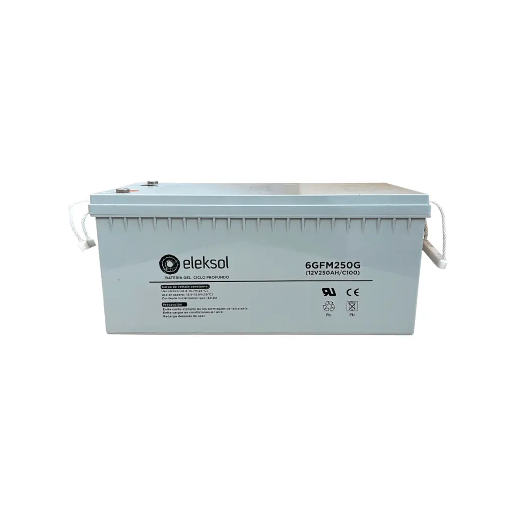 Batterie solaire GEL Eleksol 12V 250Ah C100 