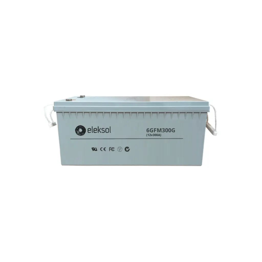 Batterie solaire GEL Eleksol 12V 300Ah C100 