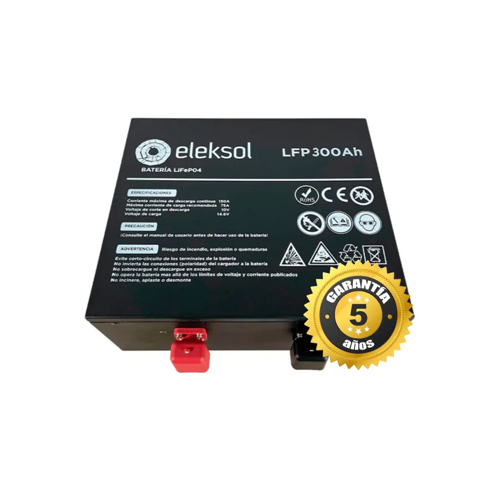 Batterie Lithium Eleksol 12V 300Ah sous le siège 