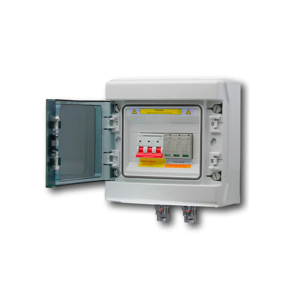 Coffret PV 1000V25A 1T (1E/1S)