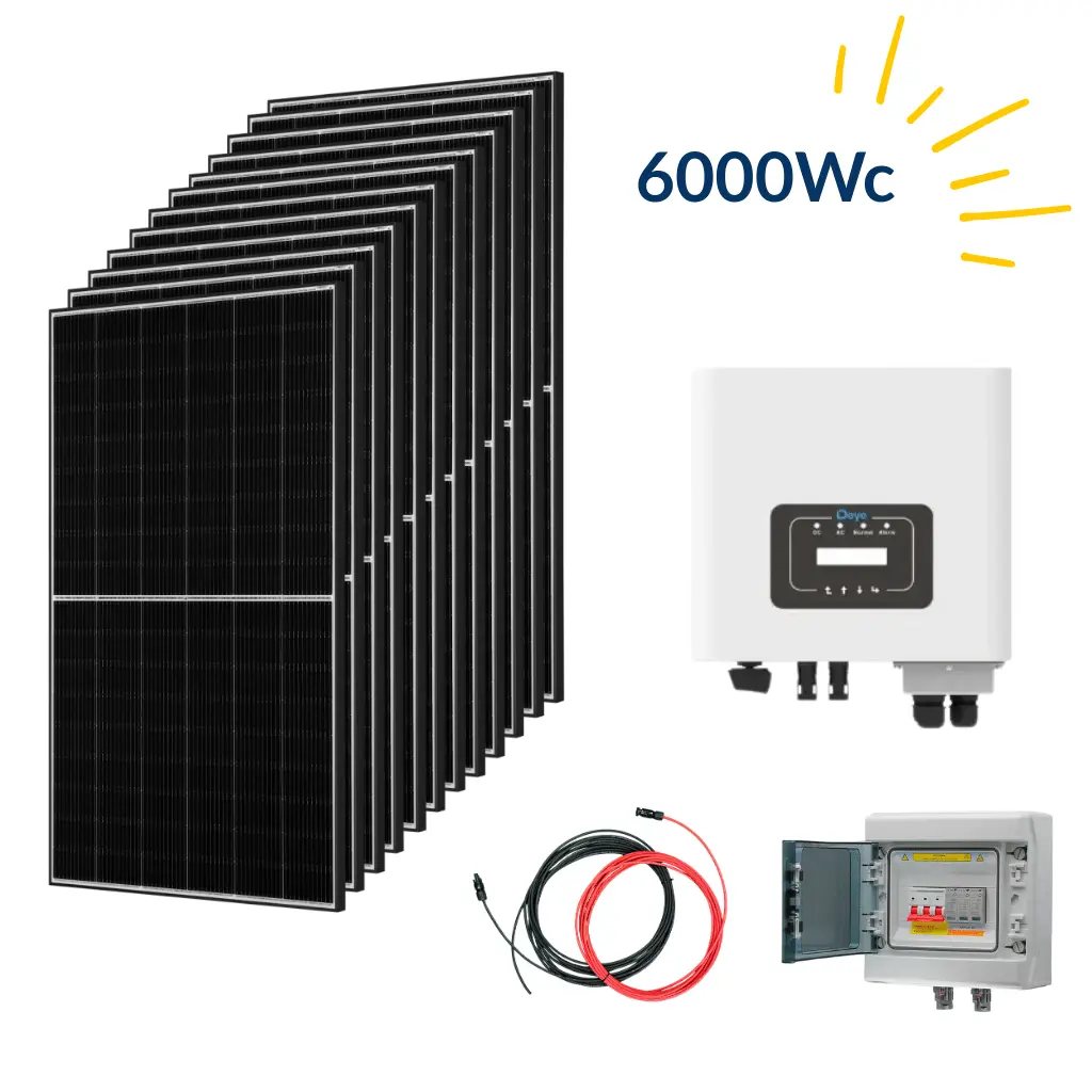 Kit solaire 6kWc