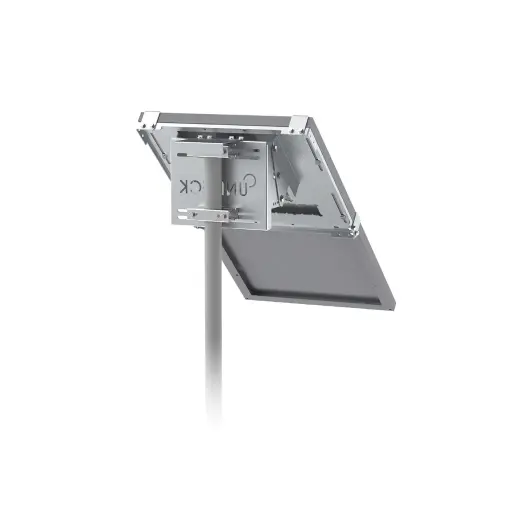 [SUP-UNIFIX-100S] Support panneau UNIFIX 100S sur mât (réglable 30° à 60°)