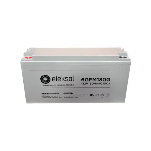 [BAT-ELE-180] Batterie solaire GEL Eleksol 12V 180Ah C100 