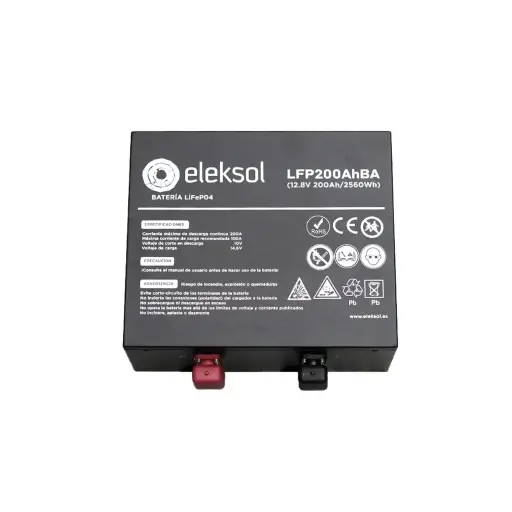 [BAT-ELE-200-LT-S] Batterie Lithium Eleksol 12V 200Ah sous le siège 